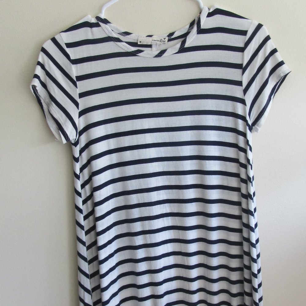 Black & White Stripe Blouse
